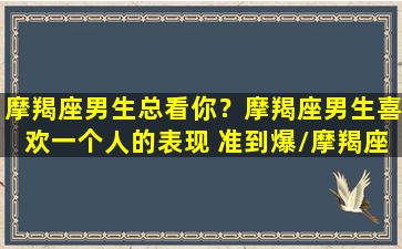 摩羯座男生总看你？摩羯座男生喜欢一个人的表现 准到爆/摩羯座男生总看你？摩羯座男生喜欢一个人的表现 准到爆-我的网站